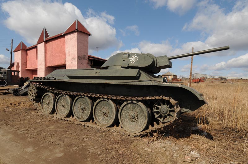 Their tanks have appeared in more than ten Russian films